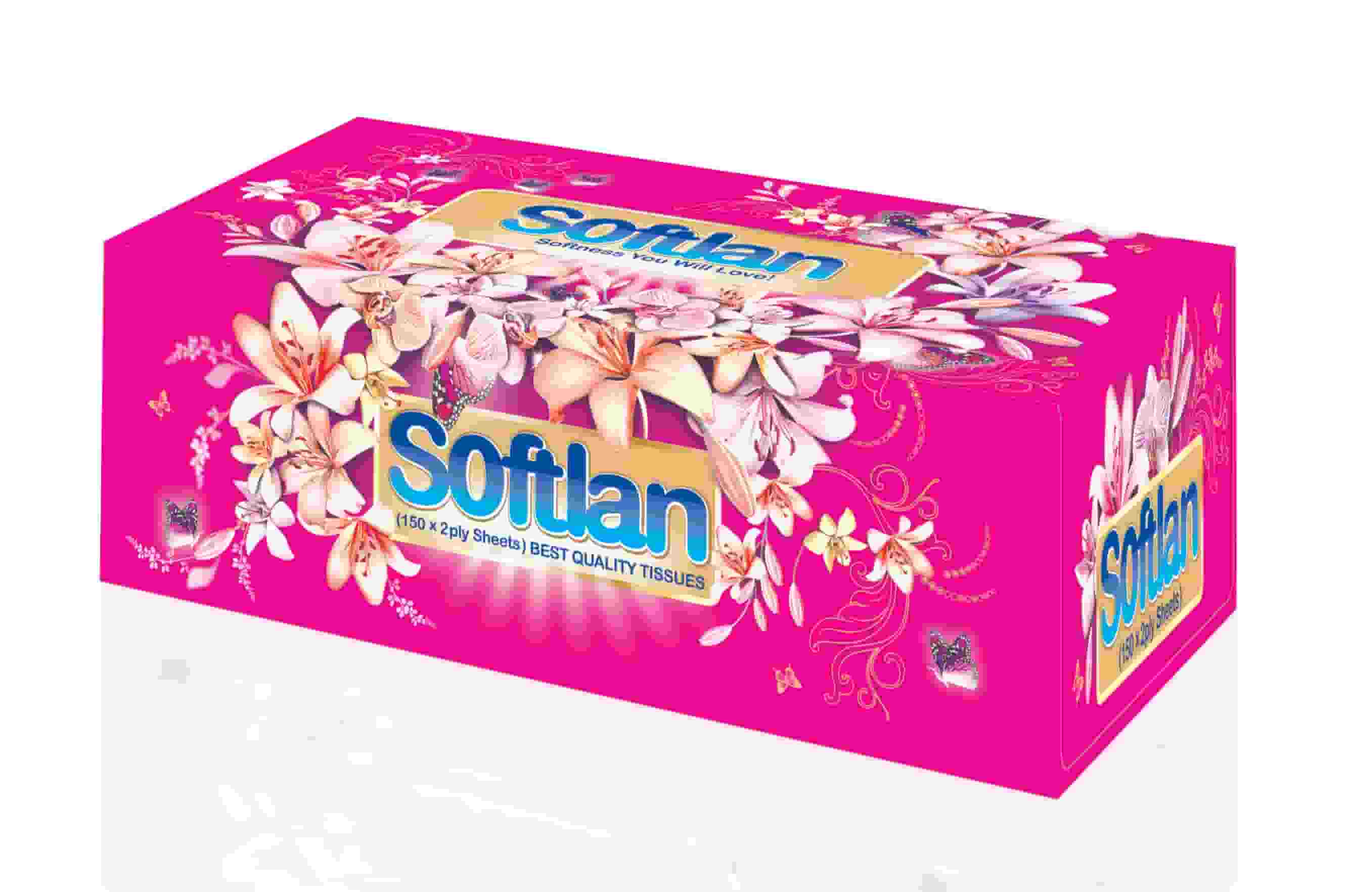 دستمال کاغذی سافتلن چند لایه و مقاوم